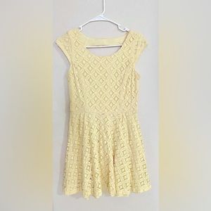 Yellow dress; size small